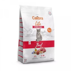 Calibra Cat Life hrana za mačke Adult Sterilised - Govedina 1.5kg