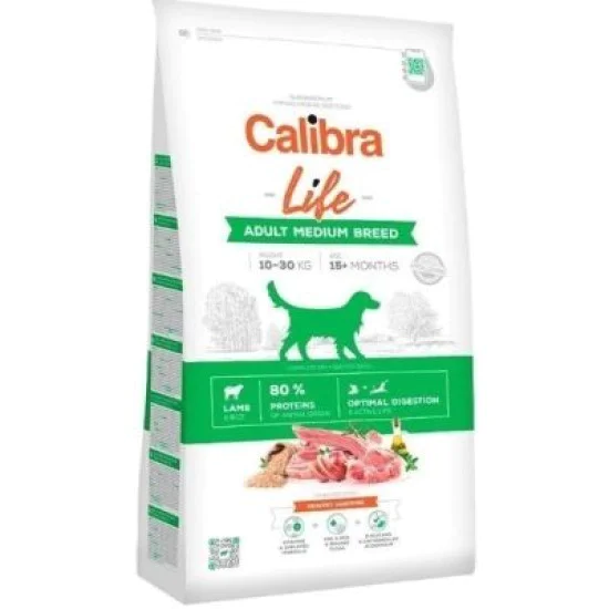 Calibra Dog Life hrana za pse - Adult Medium breed Jagnjetina 2.5kg