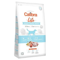 Calibra Dog Life hrana za pse - Junior Medium breed Piletina 12kg
