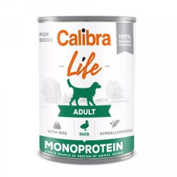 Calibra Dog Life konzerva za pse Adult - Pačetina sa pirinčem 6x400g