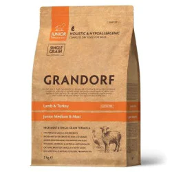 Grandorf Dog Junior Medium & Maxi Jagnjetina & Ćuretina 3kg