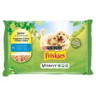 Friskies sos za pse MULTIPACK Junior - piletina i grašak 4x85g