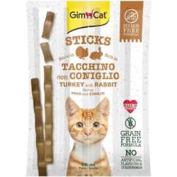 Gimcat Sticks Ćuretina&Zečetina - 4kom