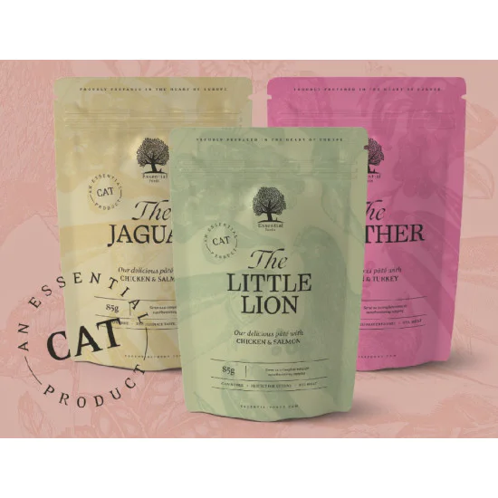Essential Foods PÂTÉ preliv za mačke The Panther 85g