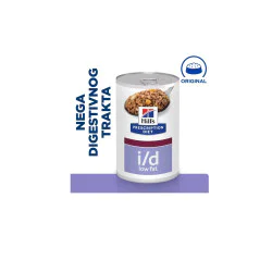 Hill's Prescription Diet dog veterinarska dijeta I/D Low fat gulaš 354g
