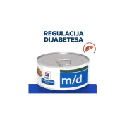 Hill's Prescription Diet cat veterinarska dijeta M/D 156g Hill's Prescription Diet cat veterinarska dijeta M/D 156g