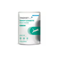 Trovet Plus veterinarska dijeta za mačke Weight&Diabetic kesica 85g Trovet Plus veterinarska dijeta za mačke Weight&Diabetic kesica 85g