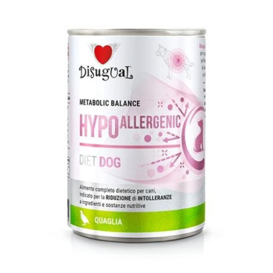 Disigual veterinarska dijeta za pse konzerva Hypoallergenic - Quail 400g