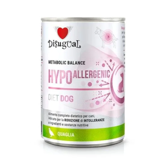 Disigual veterinarska dijeta za pse konzerva Hypoallergenic - Quail 400g