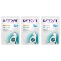 Kattovit Cat diet sos za mačke Gastro - Losos i pirinač 85g