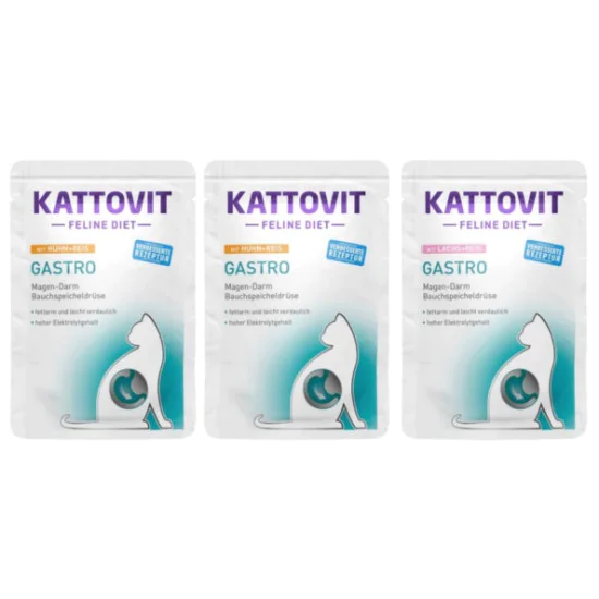 Kattovit Cat diet sos za mačke Gastro - Pačetina i pirinač 85g
