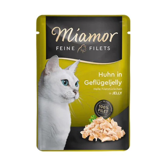 Miamor Feine Filets sos za mačke - Piletina i živina u želeu 100g