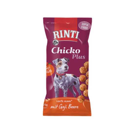 Rinti Chicko Plus poslastica za pse - Piletina i godži bobice 70g