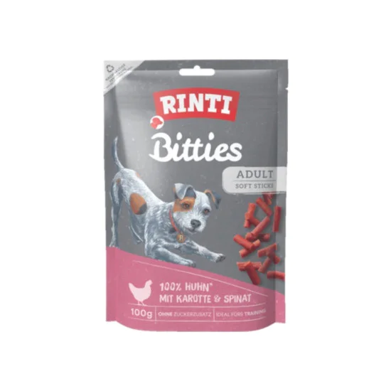Rinti Bittes Adult - Piletina, šargarepa i spanać 100g