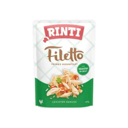 Rinti Filetto Adult - Piletina i povrće u želeu 100g Rinti Filetto Adult - Piletina i povrće u želeu 100g