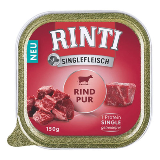 RINTI Singlefleisch pašteta za pse - Govedina 150g RINTI Singlefleisch pašteta za pse - Govedina 150g