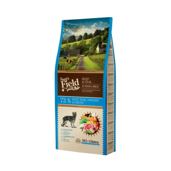 Sam's Field Junior All size - govedina i teletina 13kg
