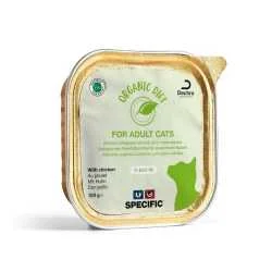 Specific hrana za mačke - Adult Organic Chicken 8x100g