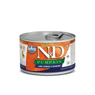 N&D konzerve za pse Puppy - Bundeva, jagnjetina i borovnica MINI 140g