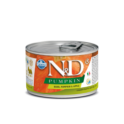 N&D konzerve za pse - Bundeva, divlja svinja i jabuka MINI 140g