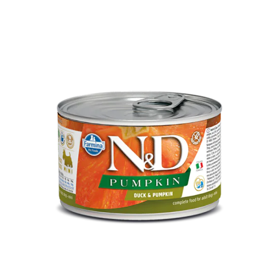 N&D konzerve za pse - Bundeva i pačetina MINI 140g