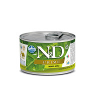 N&D konzerve za pse Prime - Divlja svinja i jabuka MINI 140g