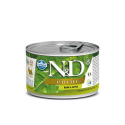 N&D konzerve za pse Prime - Divlja svinja i jabuka MINI 140g