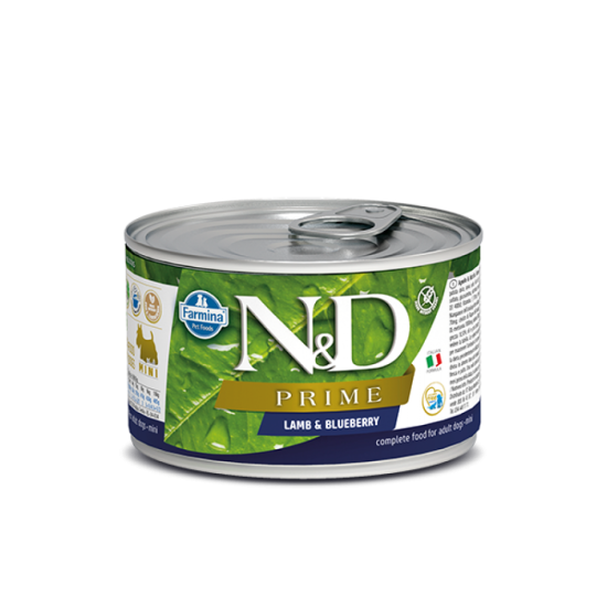 N&D konzerve za pse Prime - Jagnjetina i borovnica 285g