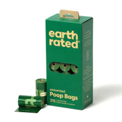 Earth Rated Poop Bags - pakovanje 21 rolna 315 kesica