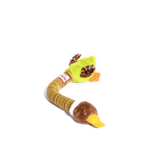GiGwi Toys Igračka za pse - Crunchy Neck Duck Plush Toy S