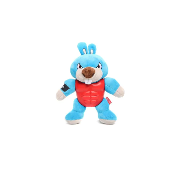 GiGwi Toys Igračka za pse - Plišani Heroj oklop Zec