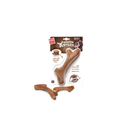 GiGwi Toys Igračka za pse - Antler Wooden Chew S 15cm GiGwi Toys Igračka za pse - Antler Wooden Chew S 15cm