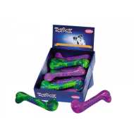 Nobby Igračka za pse TPR Kost roze/zelena 19cm