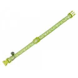 Nobby Ogrlica za mačke Srce - Zelena 1x20-30cm