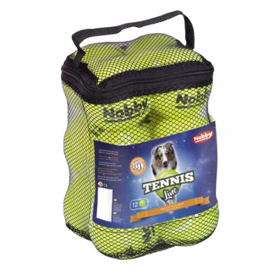 Nobby Igračka Tenis loptica 12kom 6.5cm
