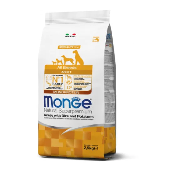 Monge hrana za pse Adult All breeds - Ćuretina 12kg