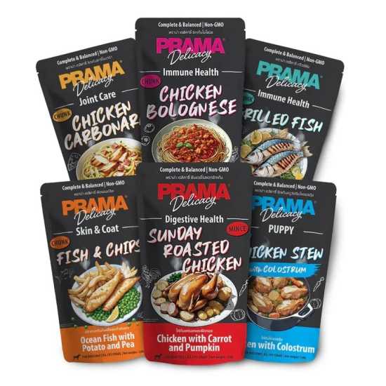 Prama Dog hrana za pse Delicacy Digestive health - Pečena piletina 120g