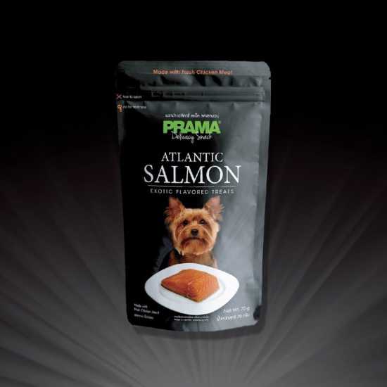 Prama Dog Poslastica za pse Delicacy snack - Losos 70g