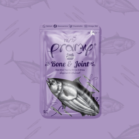 Pramy Cat Functional Bone&Joint - Tuna sa Shirasu prelivom u sosu 70g