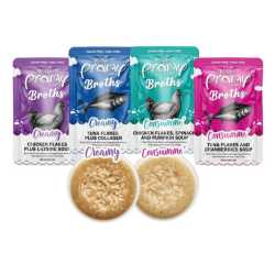 Pramy Cat Broth - Bistra supa sa flekicama od piletine, spanaća i bundeve 40g