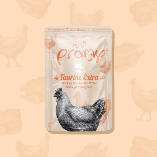 Pramy Cat Kitten Taurine Extra - Piletina Mousse 70g Pramy Cat Kitten Taurine Extra - Piletina Mousse 70g