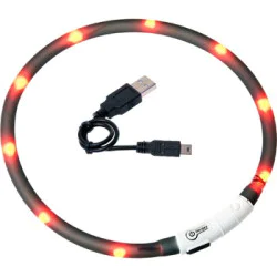 Flamingo Collar LED Black 20-70cm