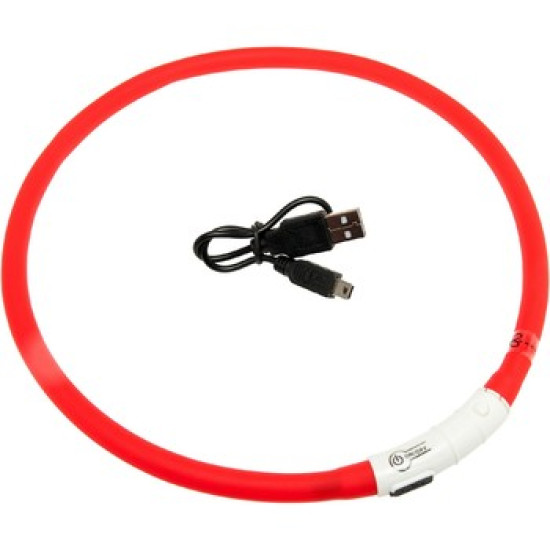 Flamingo Collar LED Red 20-70cm