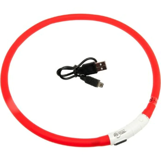 Flamingo Collar LED Red 20-70cm