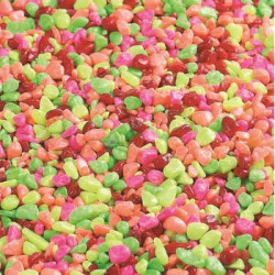 Flamingo Gravel Neon Rainbow Mix 1kg - podloga za akvarijum