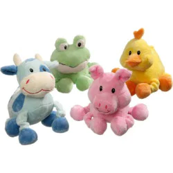 Flamingo Plush Duck+Pig+Frog+Chicken 16cm
