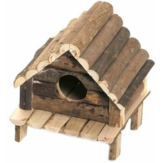 Flamingo Small Animal House Wood 14x12x13cm