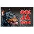 Tabla Ovde ja čuvam - Doberman 20x12.5cm