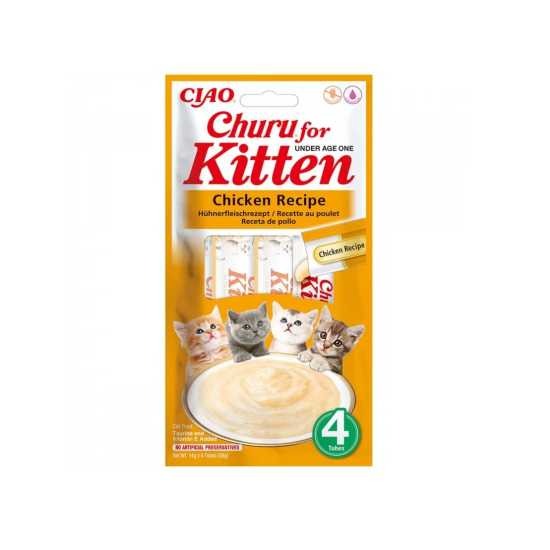 INABA Churu Kitten za mačke - Piletina 4x14g