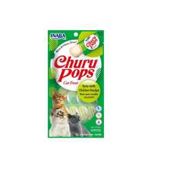 INABA Churu Pops lizalice za mačke - Tuna i piletina 4x15g